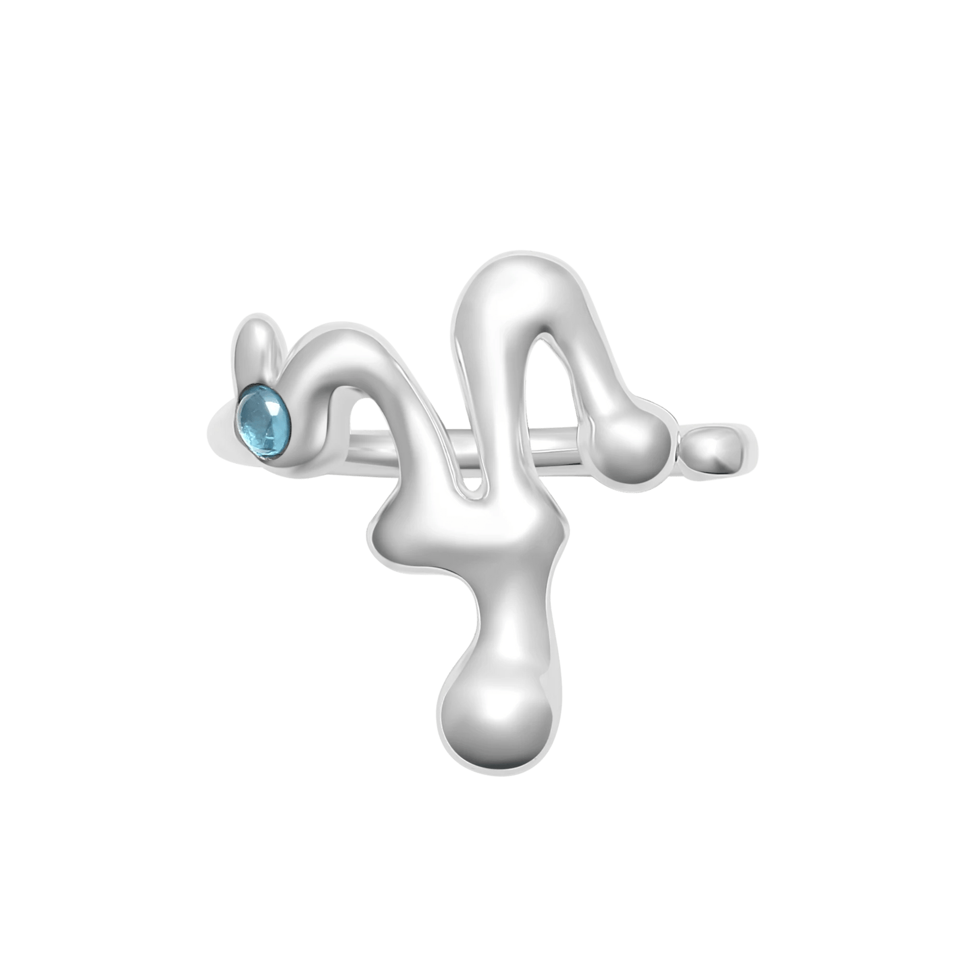 Aries Aquamarine Ring - Graedance - Rings