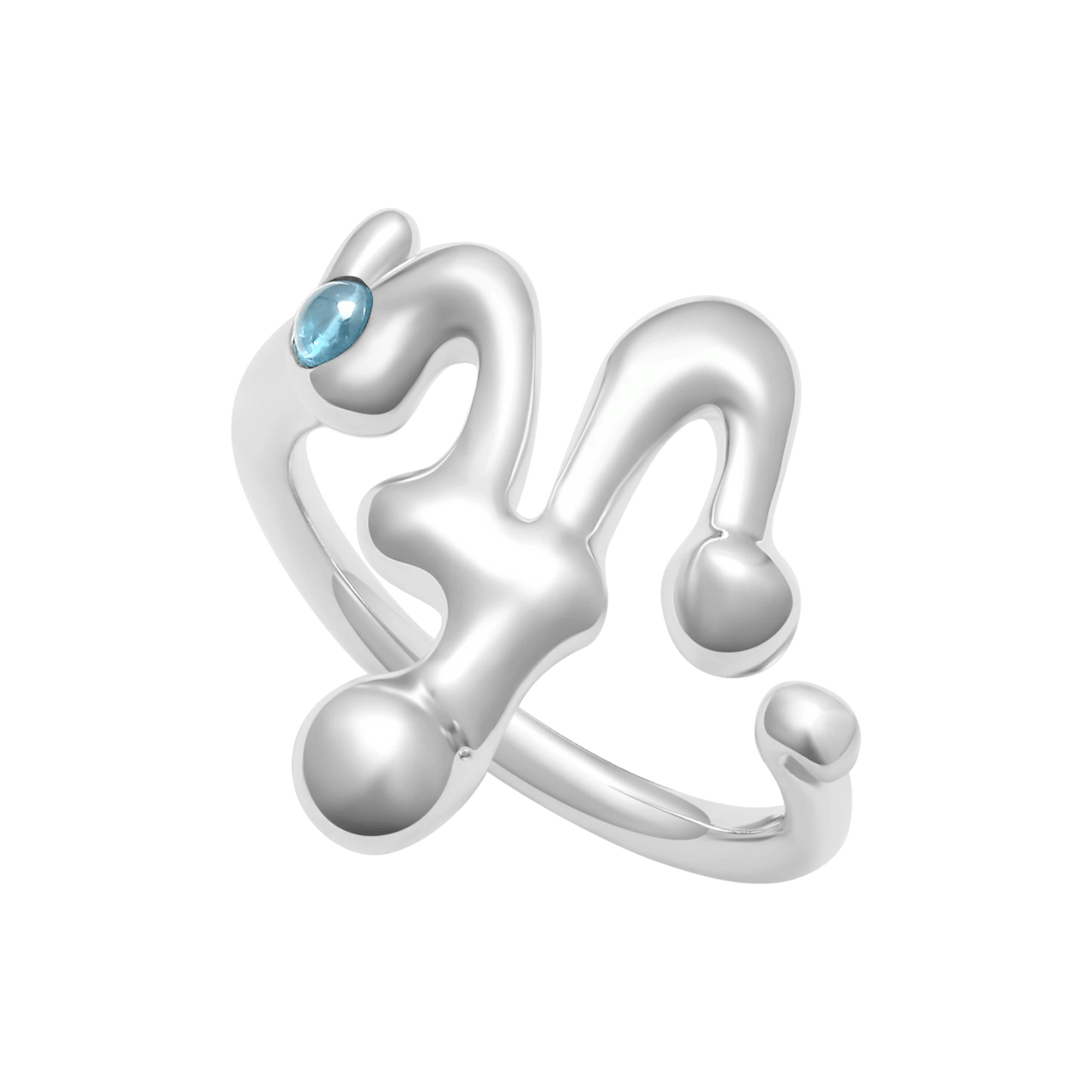 Aries Aquamarine Ring - Graedance - Rings