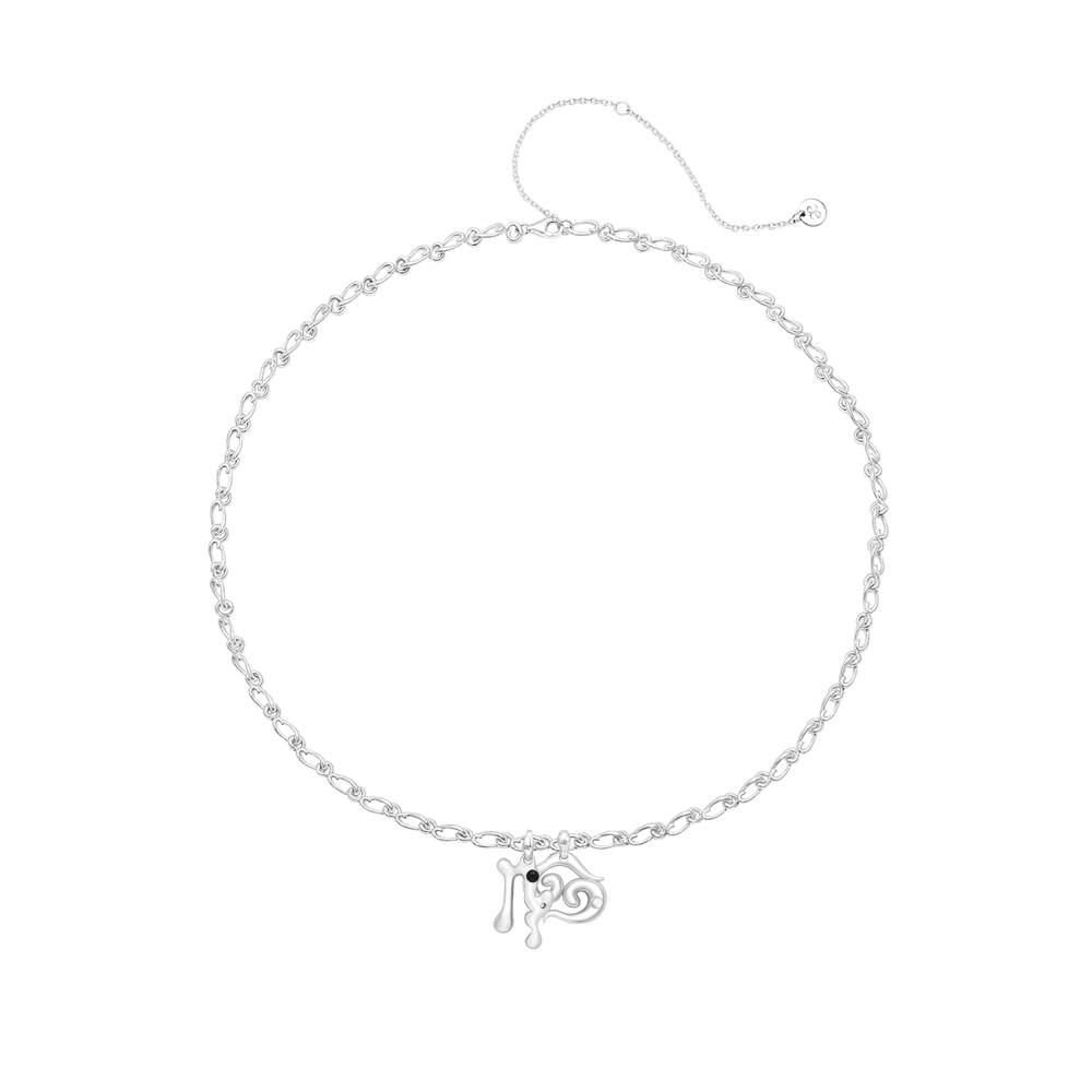 Eclipse Custom Double Pendant Zodiac Necklace