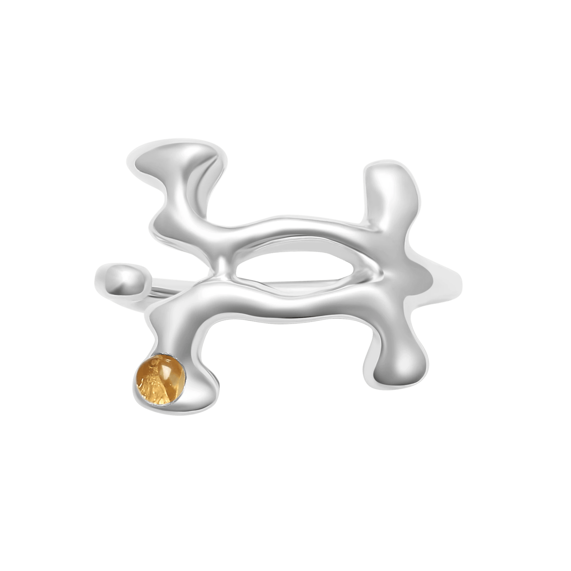 Gemini Citrine Ring - Graedance - Rings