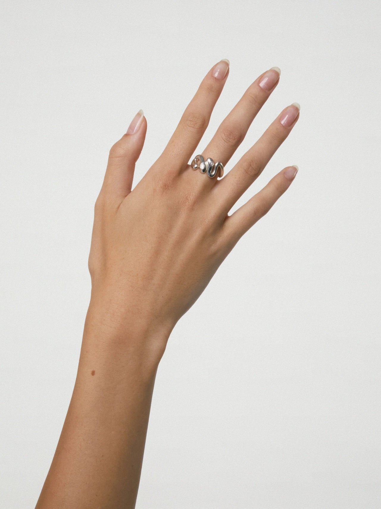 Malu Moissanite Gem Ring - Graedance - Finger