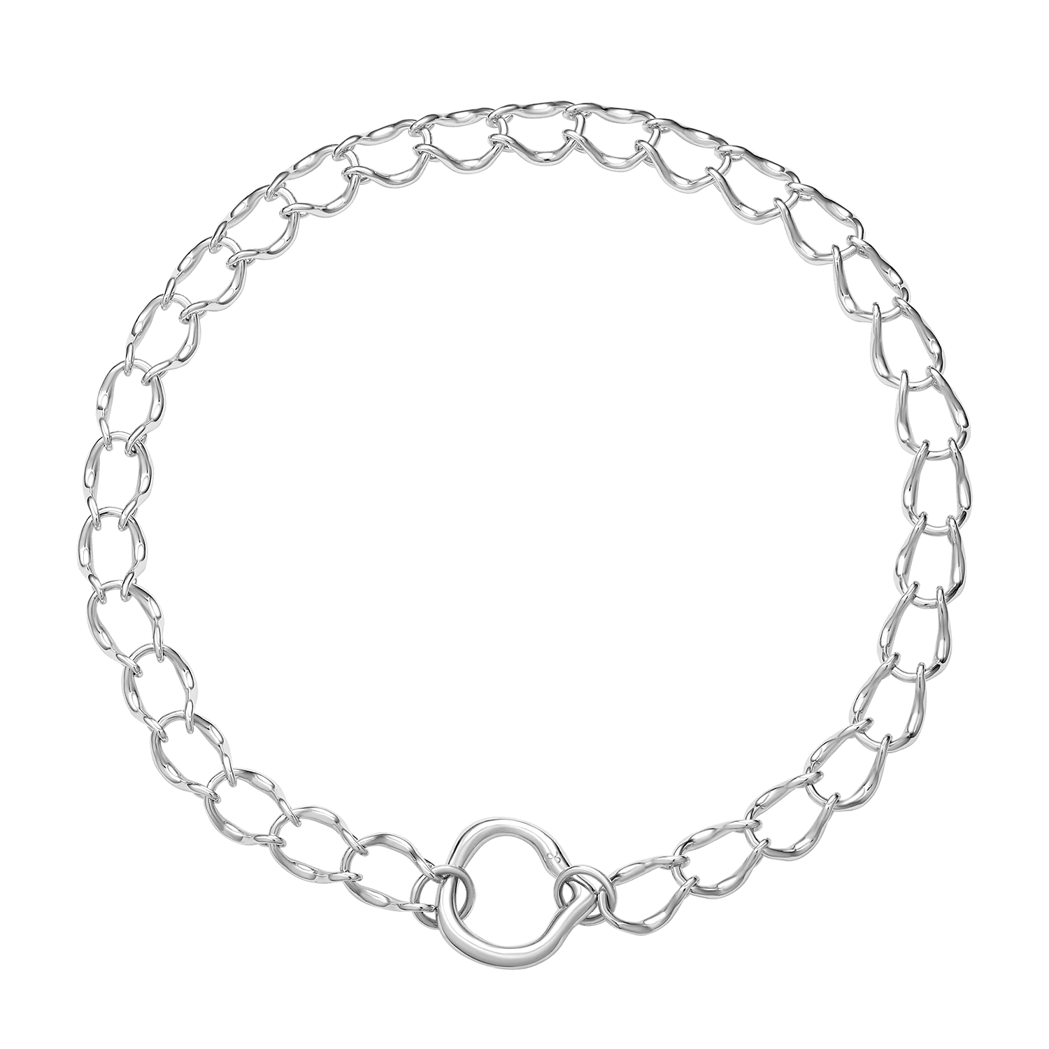 Abyss Clasp Necklace - GraedanceGRN01BWG