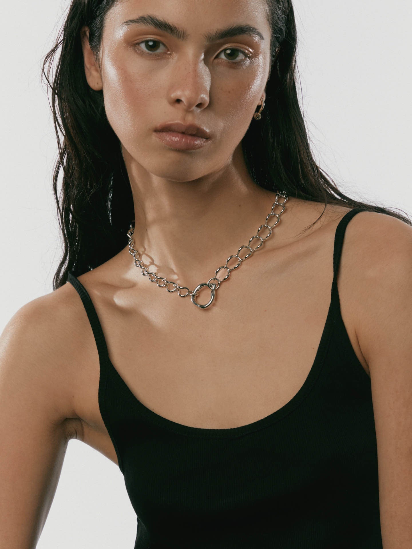 Abyss Clasp Necklace - GraedanceGRN01BWG