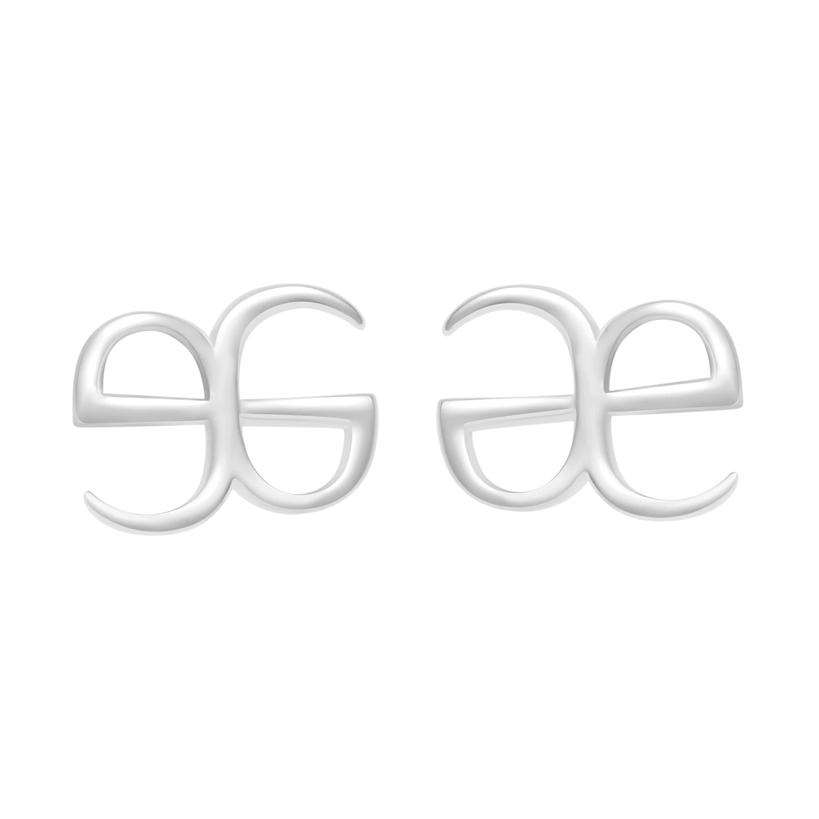 AE(æ) Reverse Insignia Stud Set - GraedanceGRE04SLV