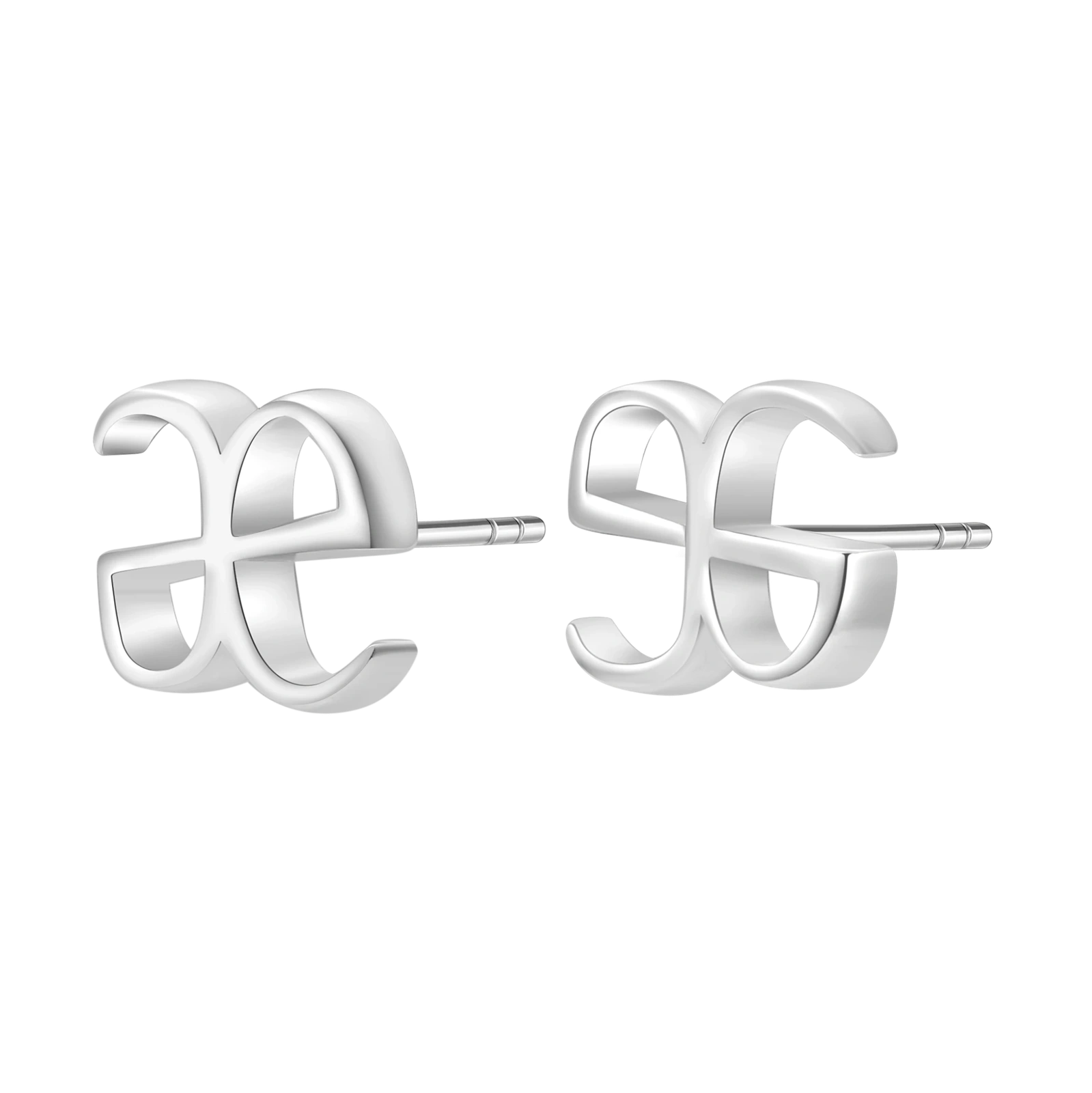 AE(æ) Reverse Insignia Stud Set - GraedanceGRE04SLV