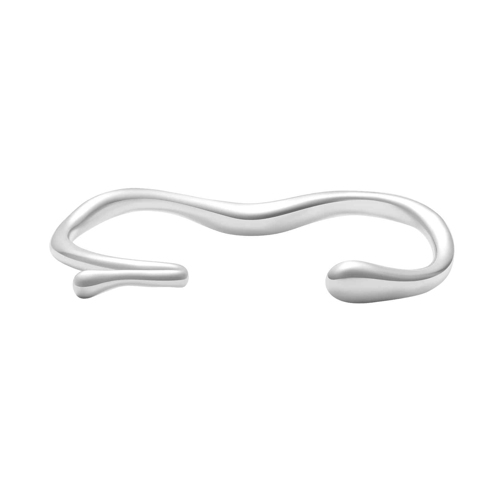 Gravity Bracelet Cuff - GraedanceGRB01SLVS