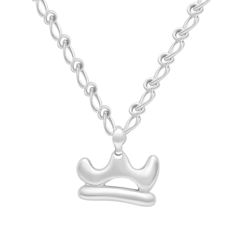 Libra Gemstone Pendant on Eclipse Necklace
