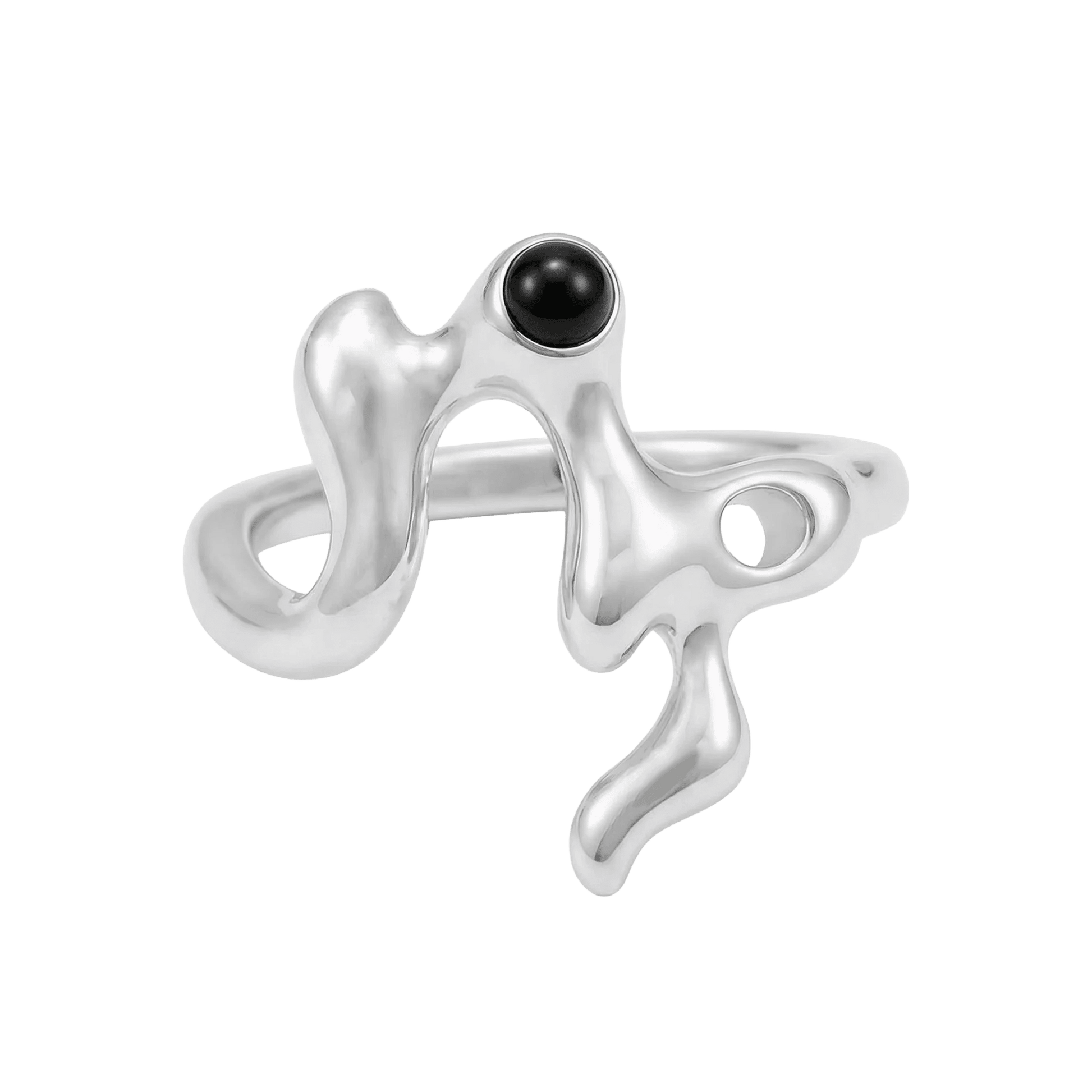 Capricorn Black Onyx Ring - Graedance - Rings