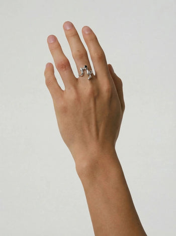 Capricorn Black Onyx Ring - Graedance - Rings