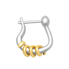 Chorus Wrap Two Tone Earring (Single)