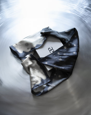 Estrellas Silk Scarf - Graedance - Other