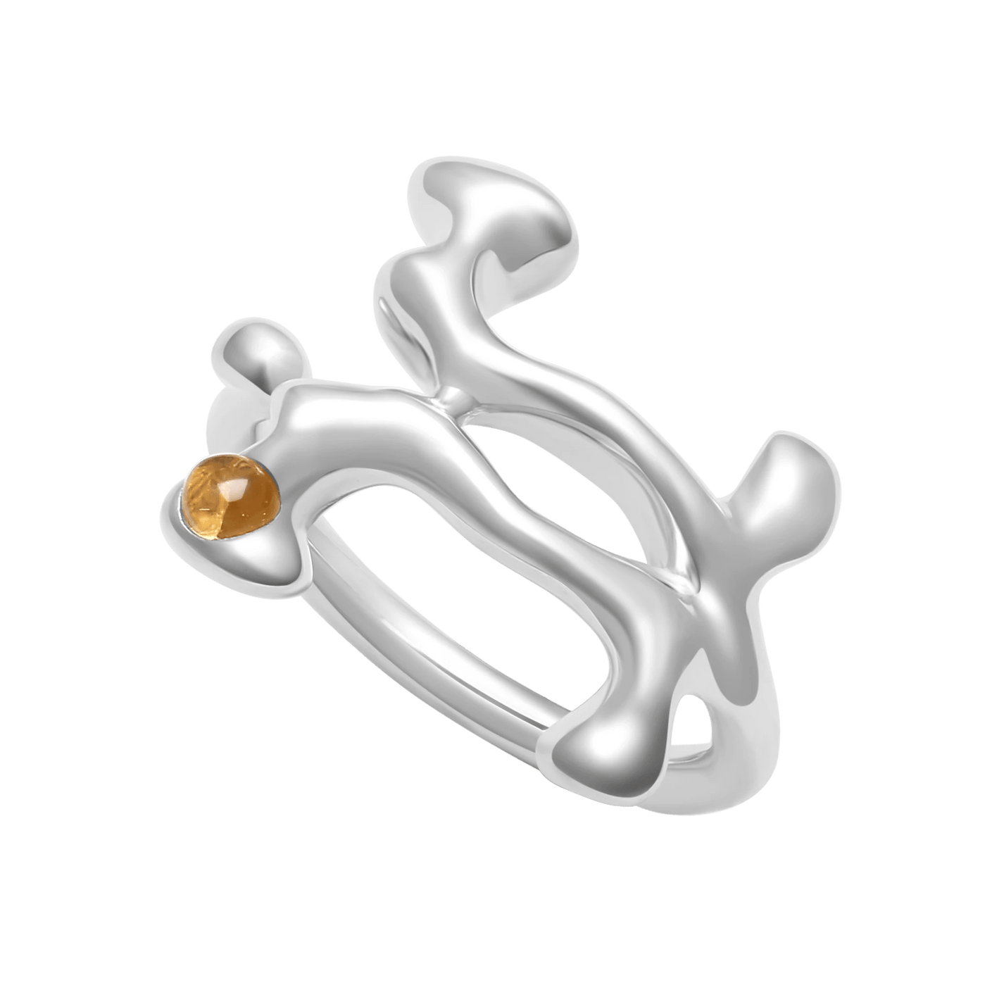 Gemini Citrine Ring - Graedance - Rings