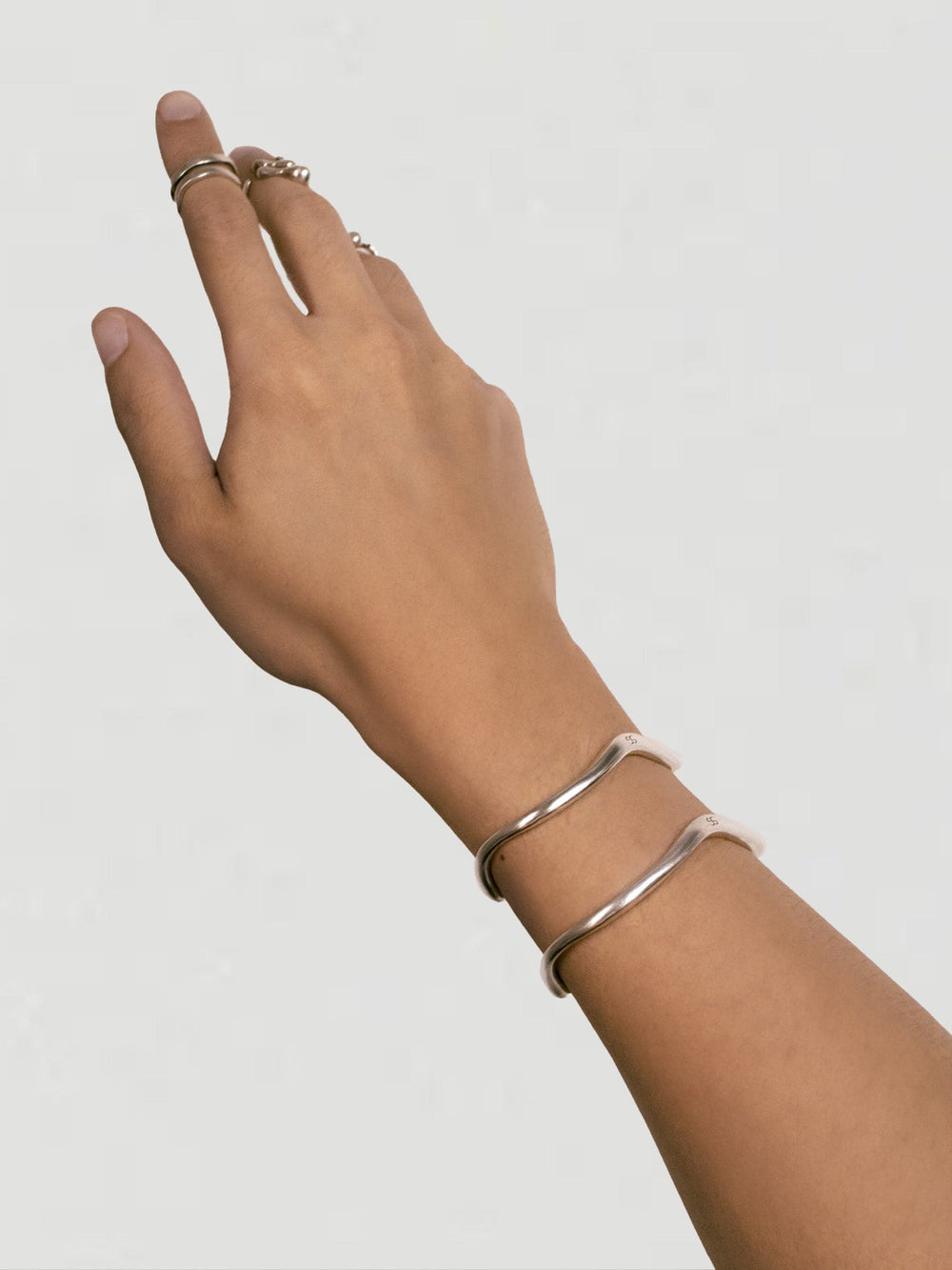 Gravity Bracelet Cuff Duo