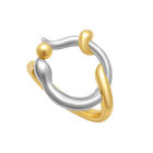 Jormun Two Tone Hollow Ring