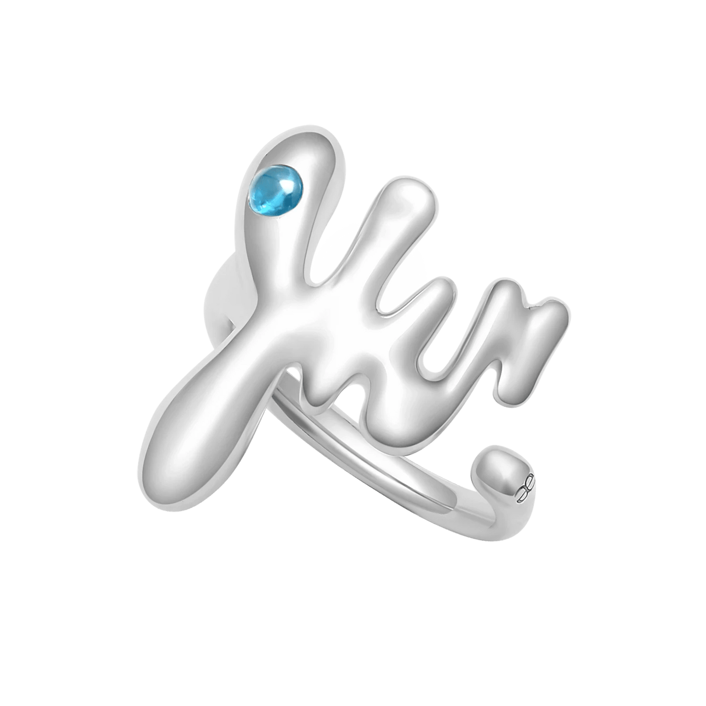 Scorpio Aquamarine Ring - Graedance - Rings