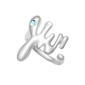 Scorpio Aquamarine Ring