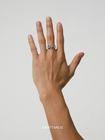 Sun, Moon, Rising Zodiac Rings - Graedance - Rings