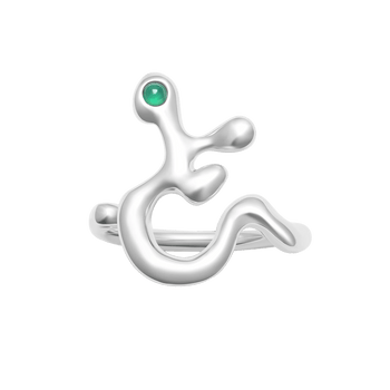 Taurus Chrysoprase Ring - Graedance - Hidden