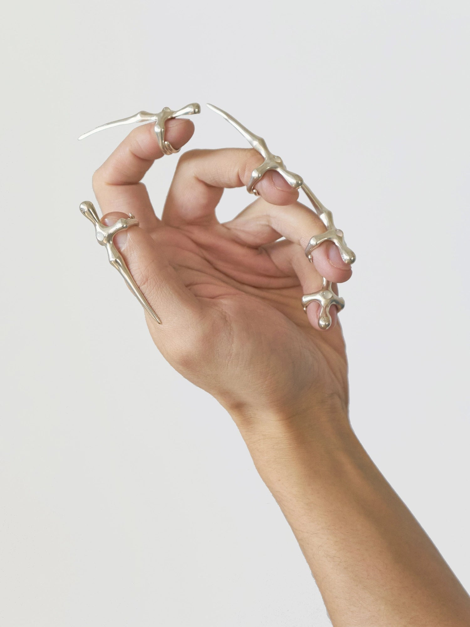 Tiaku Claw Ring Set - Graedance - Rings