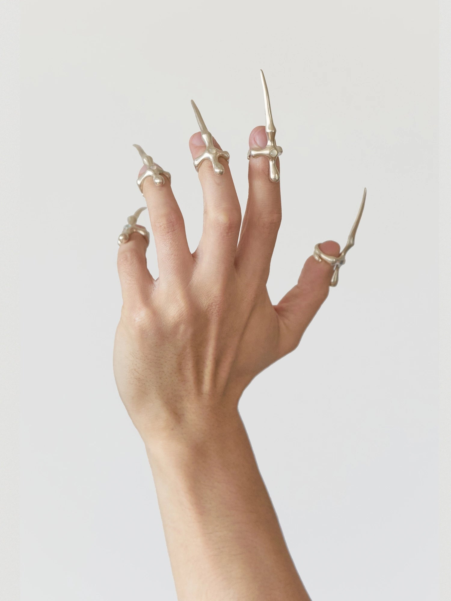 Tiaku Claw Ring Set - Graedance - Rings