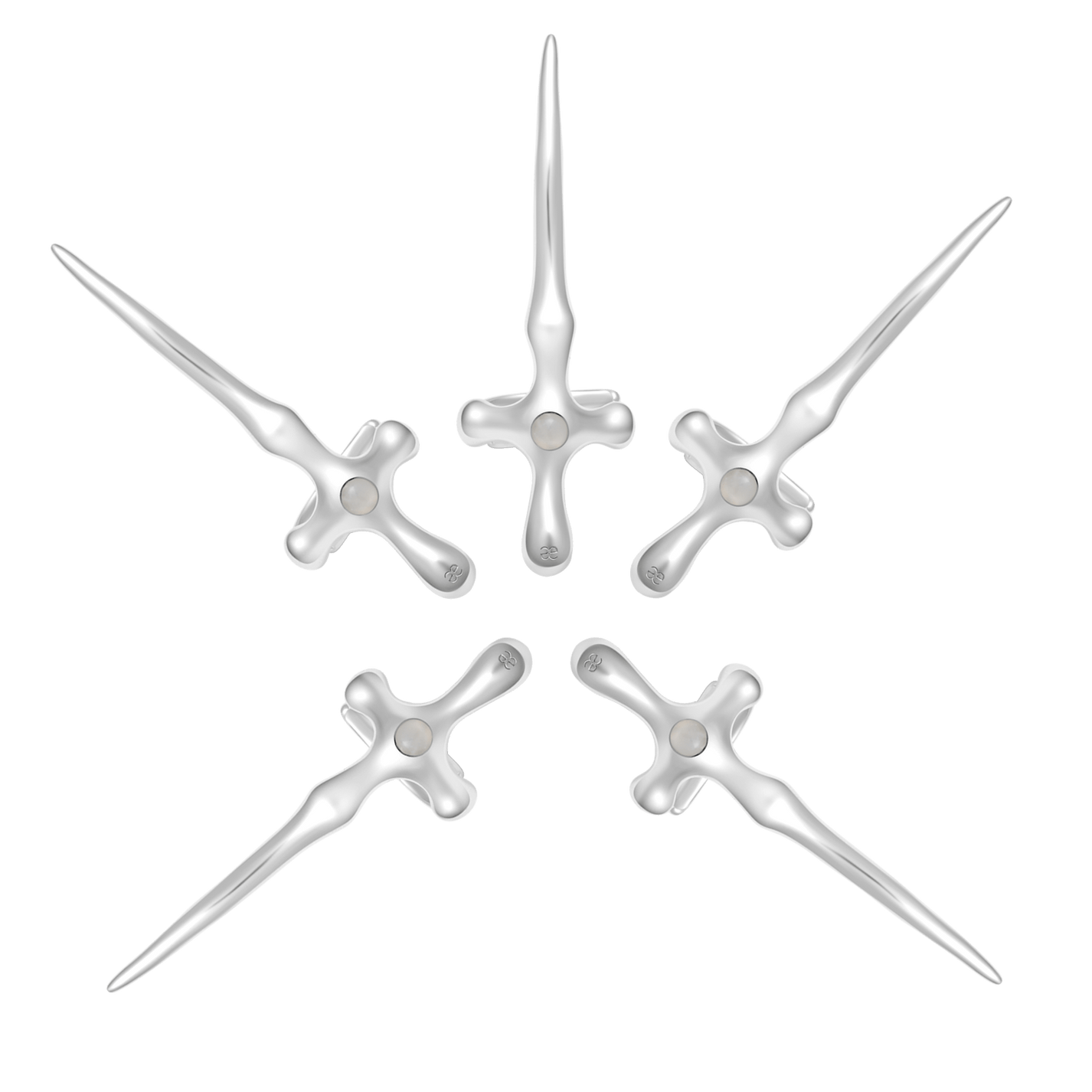 Tiaku Claw Ring Set - Graedance - Rings