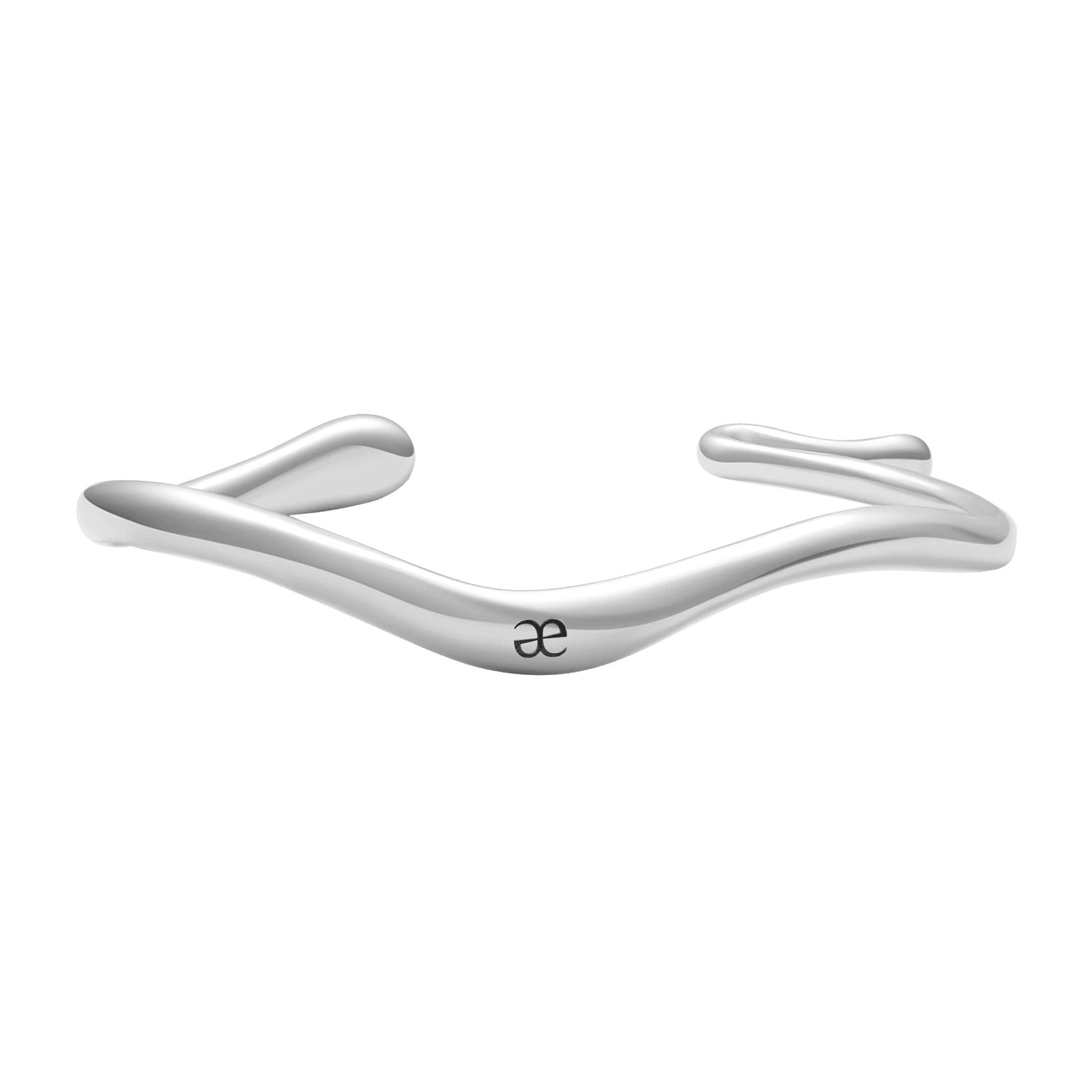 Gravity Bracelet Cuff - GraedanceGRB01SLVS