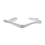 Gravity Bracelet Cuff - GraedanceGRB01SLVS