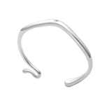 Gravity Bracelet Cuff - GraedanceGRB01SLVS